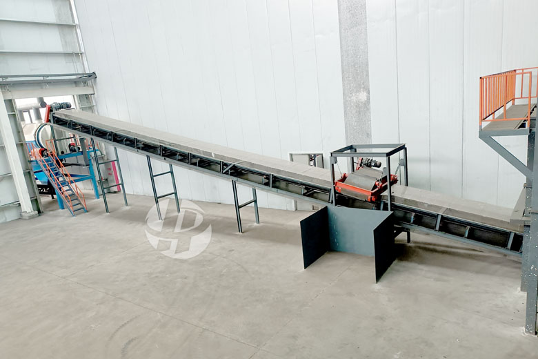 滨州成套分选设备调试一角